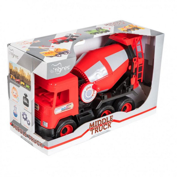 Игрушечное авто бетономешалка Игрушечное авто бетономешалка