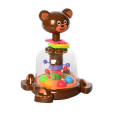 Дитяча дзига Мишка SL83012 с шариками