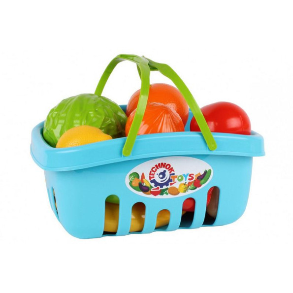 Игровой набор продуктов 5354TXK в корзинке (Голубой) Игровой набор продуктов 5354TXK в корзинке (Голубой)