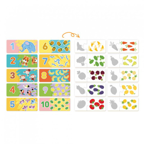 Дитячий пазл/гра Mon Puzzle Дитячий пазл/гра Mon Puzzle
