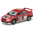 Коллекционная машинка MITSUBISHI LANCER EVOLUTION VII WRC KT5048W(Red) инерционная