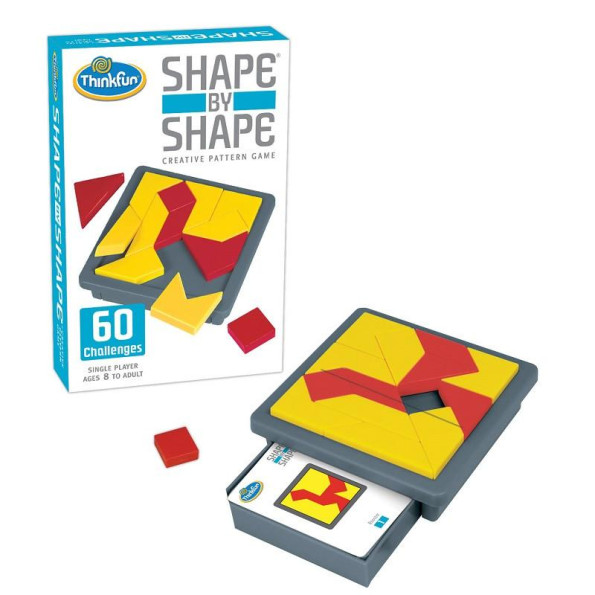 Игра-головоломка Shape By Shape | ThinkFun 5941, 14 деталей Игра-головоломка Shape By Shape | ThinkFun 5941, 14 деталей