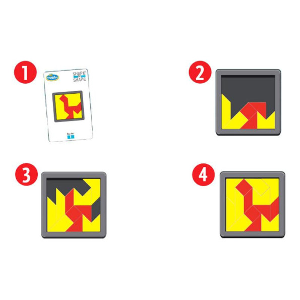 Игра-головоломка Shape By Shape | ThinkFun 5941, 14 деталей -
Фото 2 Игра-головоломка Shape By Shape | ThinkFun 5941, 14 деталей -
Фото 2