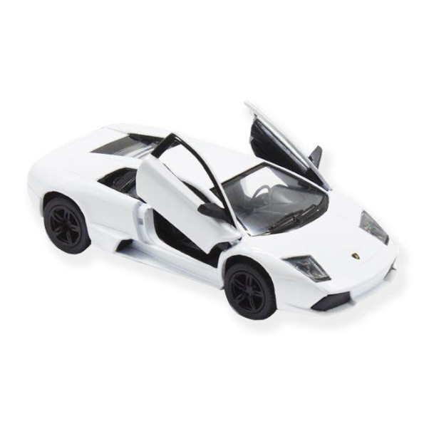 Игрушечная коллекционная модель LAMBORGHINI MURCIELAGO LP640 KT5317W, инериционная (Белый)