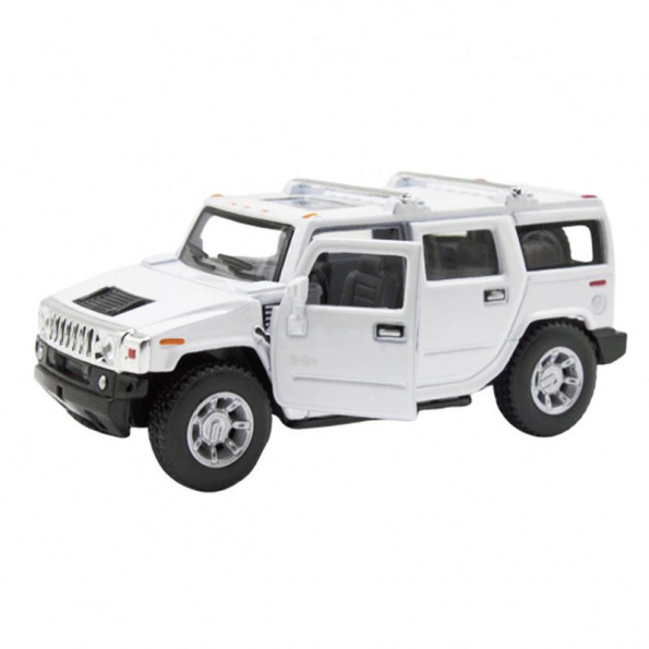 Коллекционная игрушечная машинка HUMMER H2 SUV KT5337W инерционная (Белый) Коллекционная игрушечная машинка HUMMER H2 SUV KT5337W инерционная (Белый)