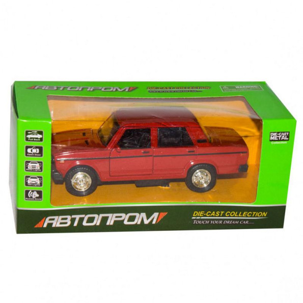 Машинка ВАЗ 2106 АВТОПРОМ 7793 1:32 (Красный) Машинка ВАЗ 2106 АВТОПРОМ 7793 1:32 (Красный)