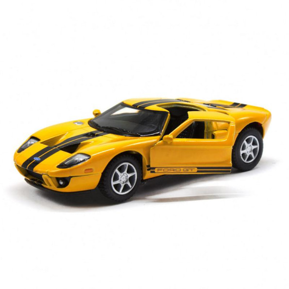 Детская модель машинки Ford GT 2006 Kinsmart KT5092W инерционная, 1:36 (Yellow) Детская модель машинки Ford GT 2006 Kinsmart KT5092W инерционная, 1:36 (Yellow)