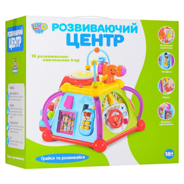 Музична розвиваюча Іграшка Мультибокс 806(Multicolor) в комплекте лабиринт и молоточек -
                                                        Фото 2