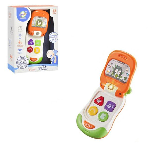 Игрушечный телефон Chim Star 503-7 (Оранжевый) Игрушечный телефон Chim Star 503-7 (Оранжевый)