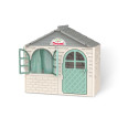 ігровий Домик со шторками Doloni Toys 02550/15 Бело-Бирюзовий