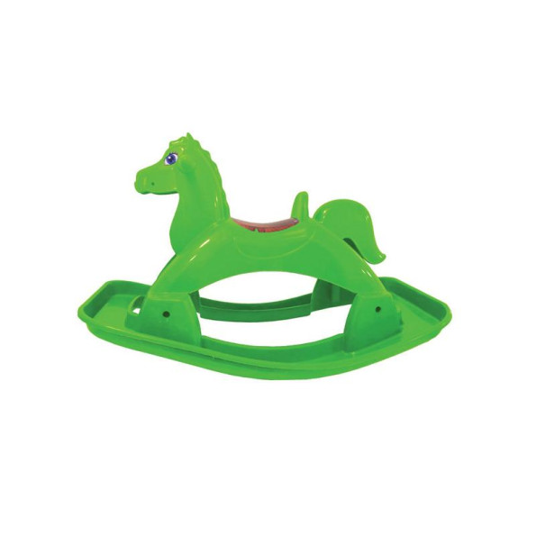 Лошадка-качалка Doloni Toys 05550/6 Зелёная Лошадка-качалка Doloni Toys 05550/6 Зелёная
