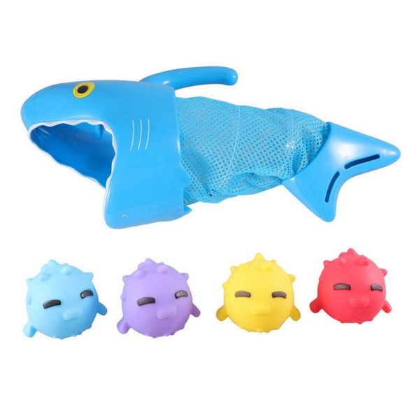Игрушка для купания 630K акула-ловушка 31см, мячи-рыбки -
                                                        Фото 3