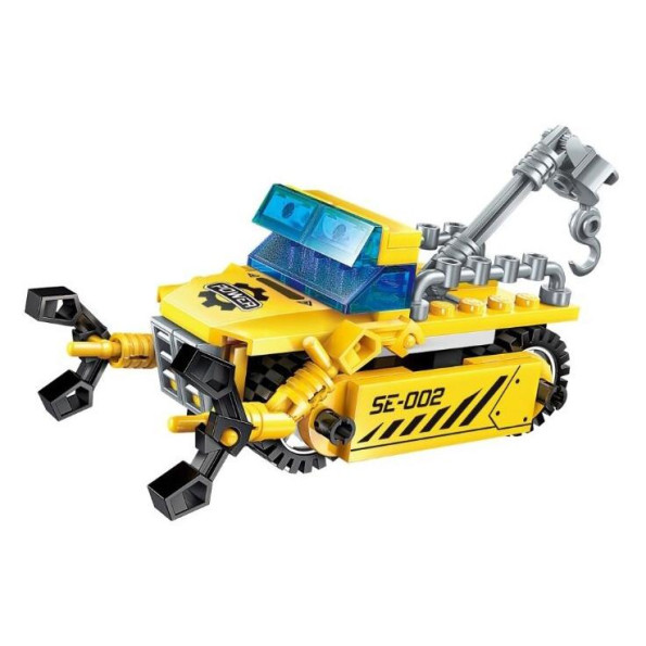 Дитячий Конструктор Qman 1408-1-8 транспорт, 76 дет (Mobile Crane)