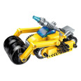 Детский Конструктор Qman 1408-1-8 транспорт, 76 дет (Mobile Grader)