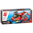 Конструктор Qman 1410-1-8 Пожарная техника, 79 дет (Ultra-Flywheel Rescuer)