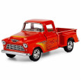 Машинка металлическая инерционная Пикап Chevy Stepside (1955) Kinsmart KT5330FW 1:32 (Оранжевый)
