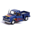 Машинка металева інерційна Пикап Chevy Stepside (1955) Kinsmart KT5330FW 1:32 (Синий)