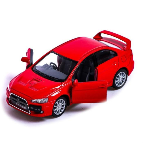 Автомодель легковика MITSUBISHI LANCER EVOLUTION X 1:36, 5' (Червоний) Автомодель легковика MITSUBISHI LANCER EVOLUTION X 1:36, 5' (Червоний)
