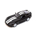 Автомодель легковая SRT VIPER GTS (2013) 5'' KT5363FW, 1:36 (Черный)