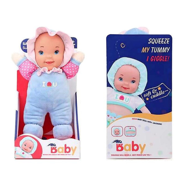 Дитяча Іграшка Пупс Baby Sunki 1830-3/4 м'яконабивний (Голубой)