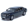 Дитяча металева машинка Bentley Mulsanne АВТОПРОМ 7694 на батарейках (Черний)