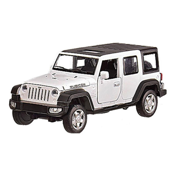 Дитяча машинка металева Jeep Wrangler Rubicon АВТОПРОМ 6616 масштаб 1:32 (Белий)