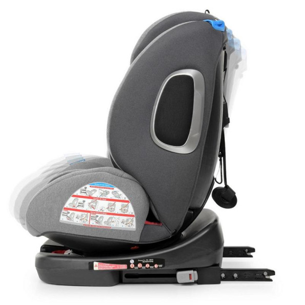 Автокресло детское ME 1079 ABSOLUTE Royal Gray -
                                                        Фото 8