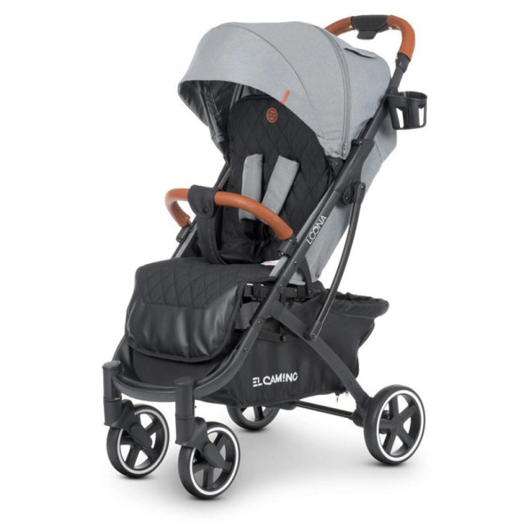 Коляска Дитяча прогулянкова EL CAMINO ME 1090-1 Quiet Gray