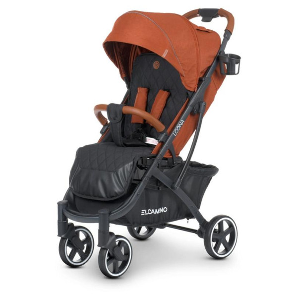 Коляска детская прогулочная EL CAMINO ME 1090-1 Rooibos Orange