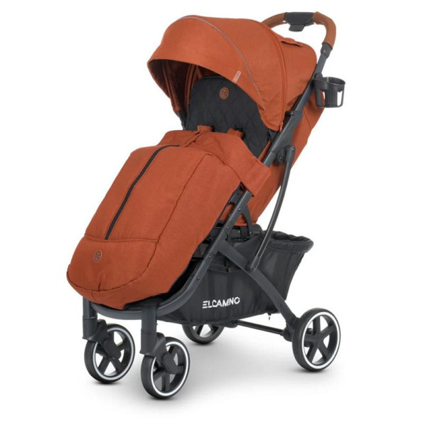 Коляска детская прогулочная EL CAMINO ME 1090-1 Rooibos Orange -
                                                        Фото 5