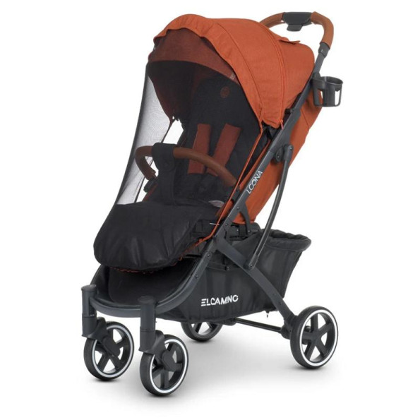 Коляска детская прогулочная EL CAMINO ME 1090-1 Rooibos Orange -
                                                        Фото 6