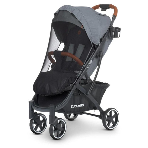 Коляска детская прогулочная EL CAMINO ME 1090-1 Smoke Gray -
                                                        Фото 6