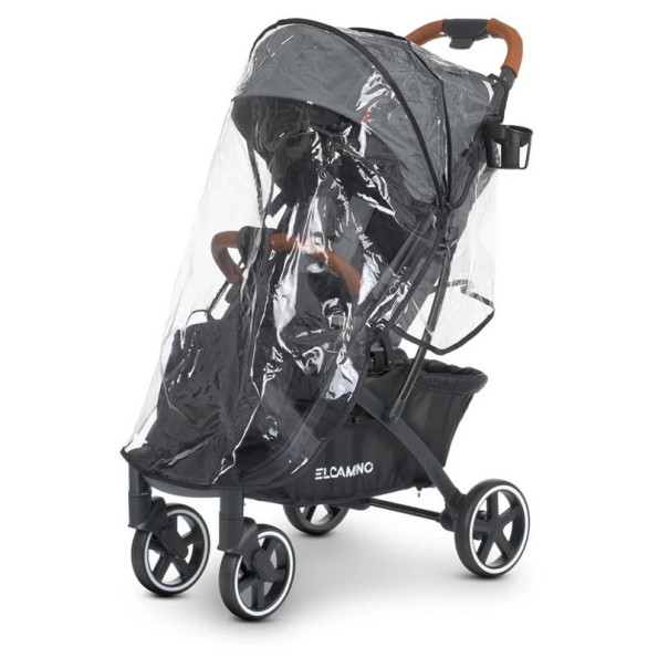Коляска детская прогулочная EL CAMINO ME 1090-1 Smoke Gray -
                                                        Фото 7