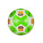 Мяч футбольный Bambi FB20126 №5,PU диаметр 21 см (Зеленый )