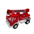 Детская машинка Автокран Х2 ORION 860OR с крючком (Красный)