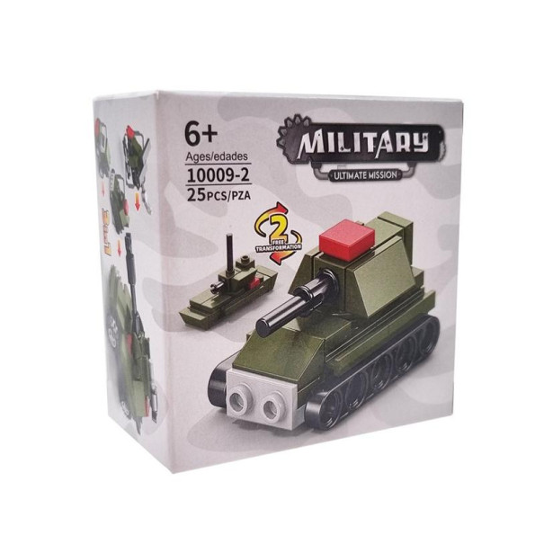 Конструктор 10009-1-6 военний транспорт, дет от 24 до 25 шт, 3в1 (10009-2) Конструктор 10009-1-6 военний транспорт, дет от 24 до 25 шт, 3в1 (10009-2)