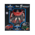 Игровой трансформер транспорт TOBOT W339, 12 видов (Красный)