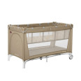 Манеж CARRELLO Piccolo+ CRL-11501/2 Sand Beige с двумя уровнями дна