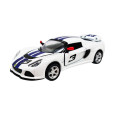 Инерционная машинка Kinsmart KT5361WF металлическая, 1:32 (Белый)
