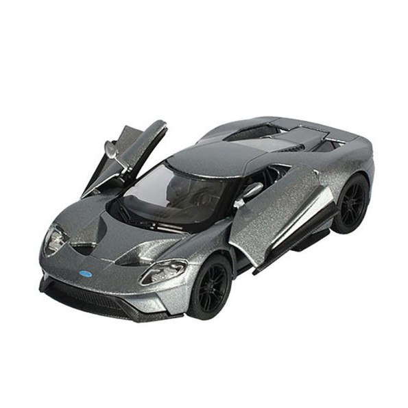 Инерционная машинка Kinsmart KT5391W металлическая, 1:38 (Серый)