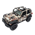 Металлическая машинка Джип Kinsmart KT5420WA инерционная, 1:34 (Серый)