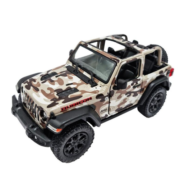 Металлическая машинка Джип Kinsmart KT5420WA инерционная, 1:34 (Серый)