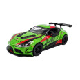 металева машинка Toyota GR Supra Kinsmart KT5421WF інерційна, 1:36 (Зелений)