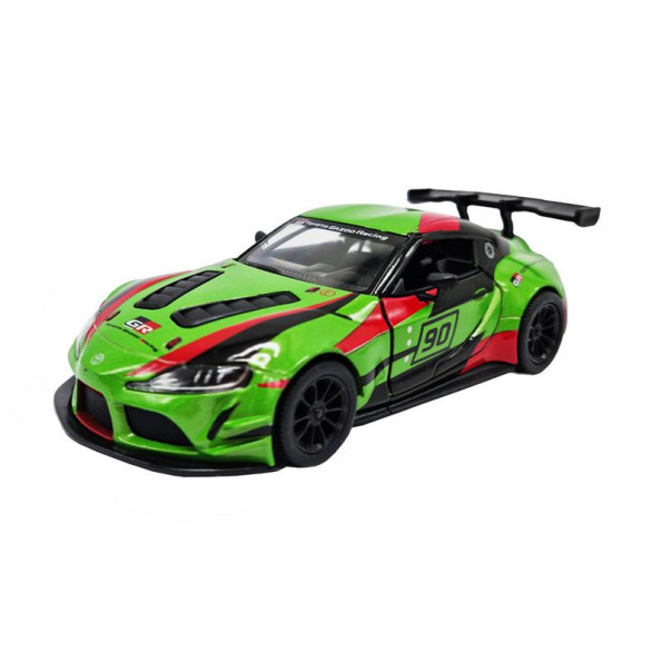 металева машинка Toyota GR Supra Kinsmart KT5421WF інерційна, 1:36 (Зелений) металева машинка Toyota GR Supra Kinsmart KT5421WF інерційна, 1:36 (Зелений)