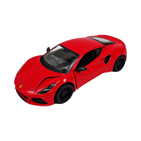 інерційна машинка Lotus Emira Kinsmart KT5441W металева, 13 см (Красний) інерційна машинка Lotus Emira Kinsmart KT5441W металева, 13 см (Красний)