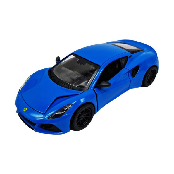 Инерционная машинка Lotus Emira Kinsmart KT5441W металлическая, 13 см (Синий) Инерционная машинка Lotus Emira Kinsmart KT5441W металлическая, 13 см (Синий)