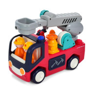 Дитяча Пожарная машинка Hola Toys E9998-HL со светом и звуком