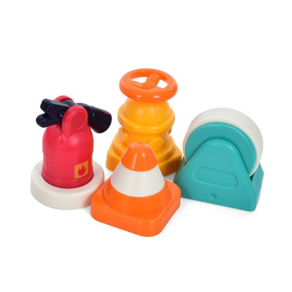 Дитяча Пожарная машинка Hola Toys E9998-HL со светом и звуком -
                                                        Фото 3