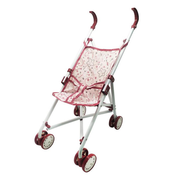 Коляска для кукол Bambi M 0349 Тросточка (Бордовый) Коляска для кукол Bambi M 0349 Тросточка (Бордовый)