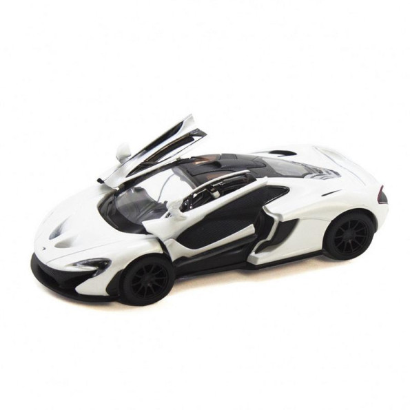 Дитяча модель машинки McLaren P1 Kinsmart KT5393W інерційна, 1:36 (White) Дитяча модель машинки McLaren P1 Kinsmart KT5393W інерційна, 1:36 (White)